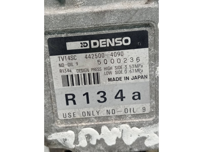 Recambio de compresor aire acondicionado para fiat brava (182) 1.8 16v / 16v 115 elx referencia OEM IAM 4425004090  