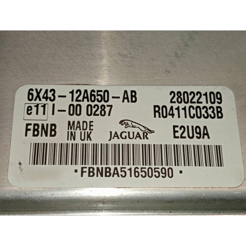 Recambio de centralita motor uce para jaguar x-type 2.0 d executive referencia OEM IAM 6X4312A650AB 28022109 R0411C033B