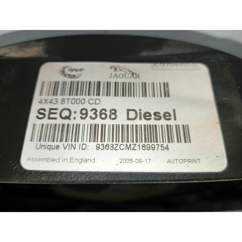 Recambio de electroventilador para jaguar x-type 2.0 d executive referencia OEM IAM 4X438T000CD  