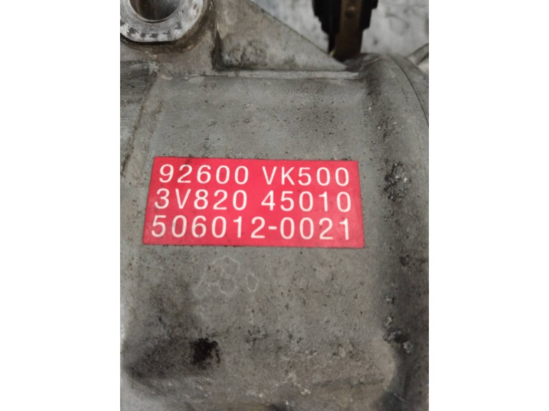 Recambio de compresor aire acondicionado para nissan pick-up (d22) td doble cabina navara referencia OEM IAM 5062118091 92600VK5