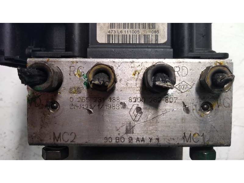 Recambio de abs para dacia logan 1.4 cat referencia OEM IAM 0265231488 0265800396 8200262807