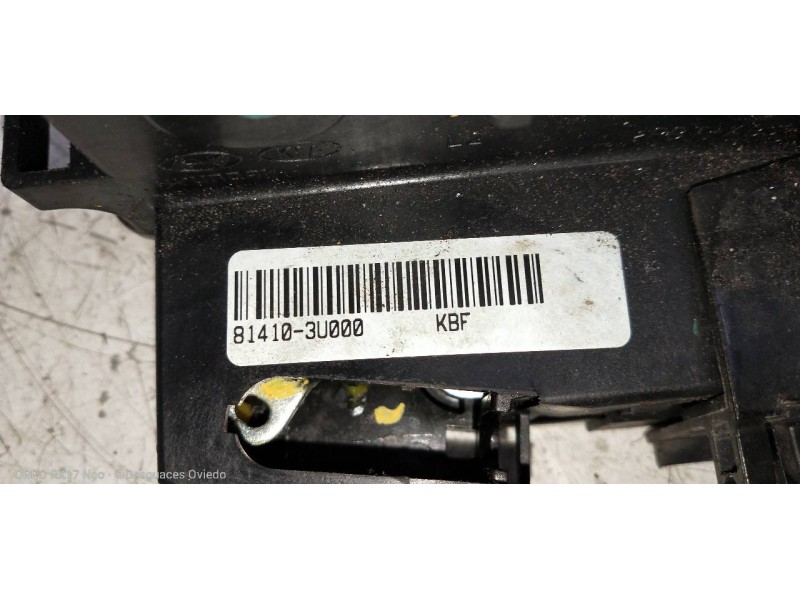 Recambio de motor cierre centralizado trasero izquierdo para kia sportage drive 4x2 referencia OEM IAM 814103U000  