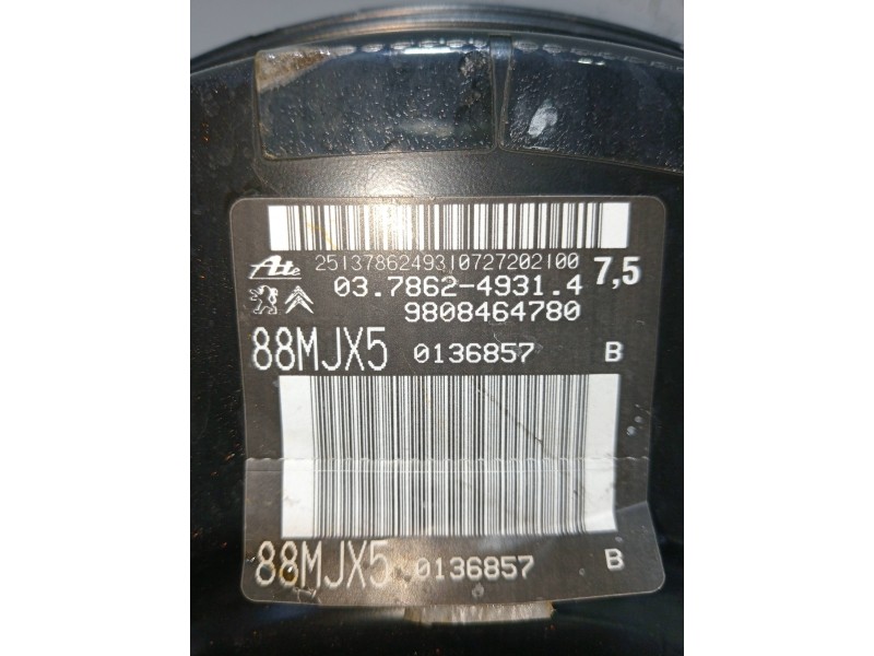 Recambio de servofreno para citroen c5 berlina feel edition referencia OEM IAM 9808464780 03786249314 