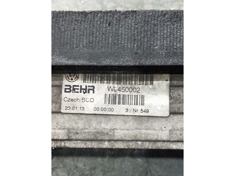 Recambio de intercooler para volkswagen polo (6r1) crosspolo referencia OEM IAM   