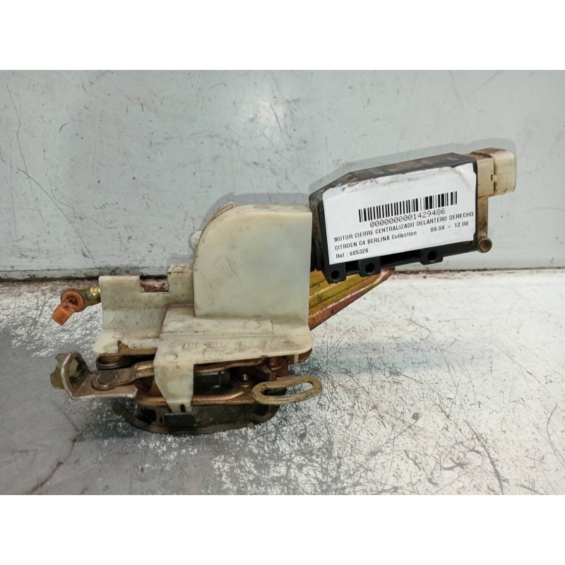 Recambio de motor cierre centralizado delantero derecho para citroen c4 berlina collection referencia OEM IAM 605328 90493702 5P