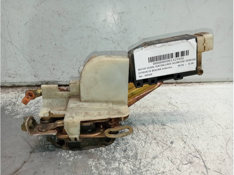 Recambio de motor cierre centralizado delantero derecho para citroen c4 berlina collection referencia OEM IAM 605328 90493702 5P