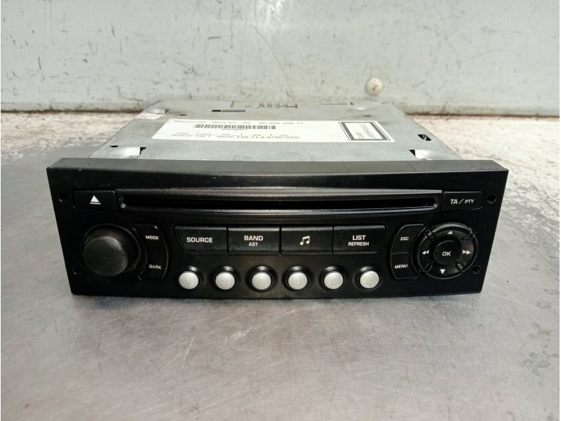 Recambio de sistema audio / radio cd para citroen c4 berlina collection referencia OEM IAM 7645137693 815BP513774336155 