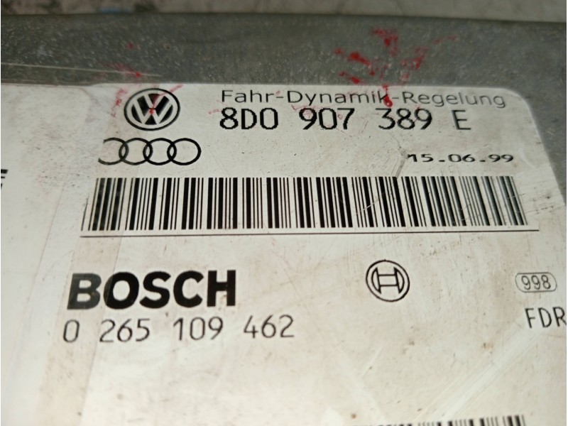 Recambio de centralita motor uce para audi a4 avant (8e) 2.5 tdi (114kw) referencia OEM IAM 0265109462 8D0907389E 