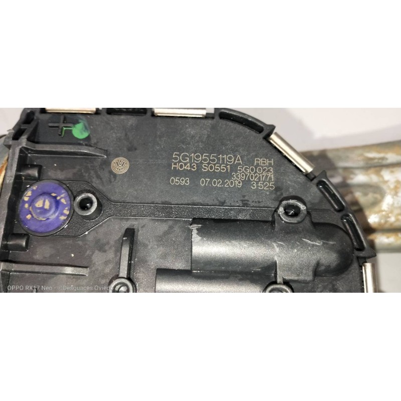 Recambio de motor limpia delantero para volkswagen golf vii lim. (bq1) advance referencia OEM IAM 5G1955119A 5G1955023D 33970217