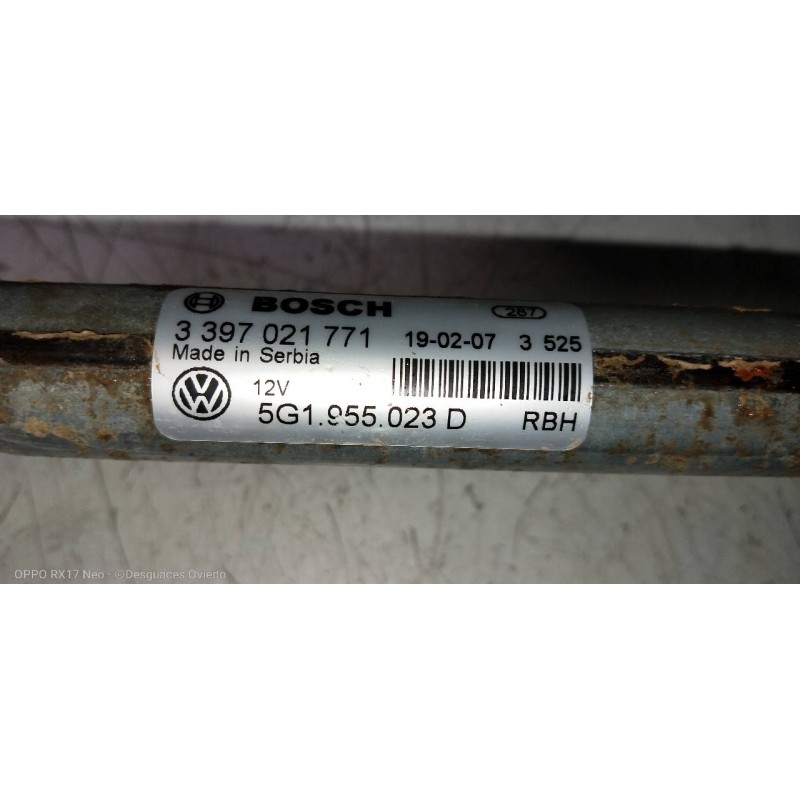 Recambio de motor limpia delantero para volkswagen golf vii lim. (bq1) advance referencia OEM IAM 5G1955119A 5G1955023D 33970217