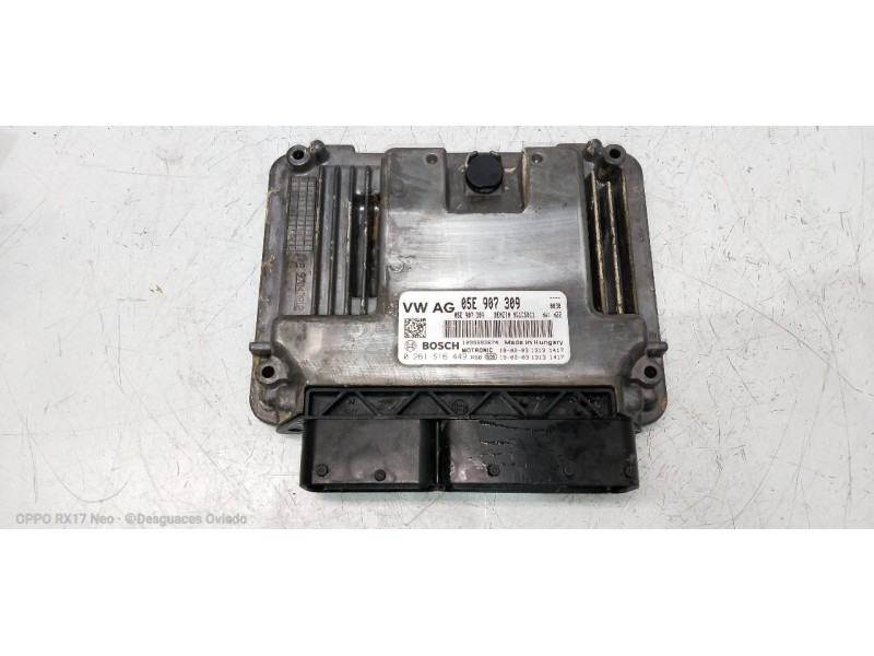 Recambio de centralita motor uce para volkswagen golf vii lim. (bq1) advance referencia OEM IAM 0261S16449 05E907309 