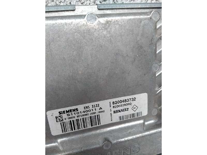Recambio de centralita motor uce para dacia logan 1.4 cat referencia OEM IAM S110140011A 8200483732 EMS3132