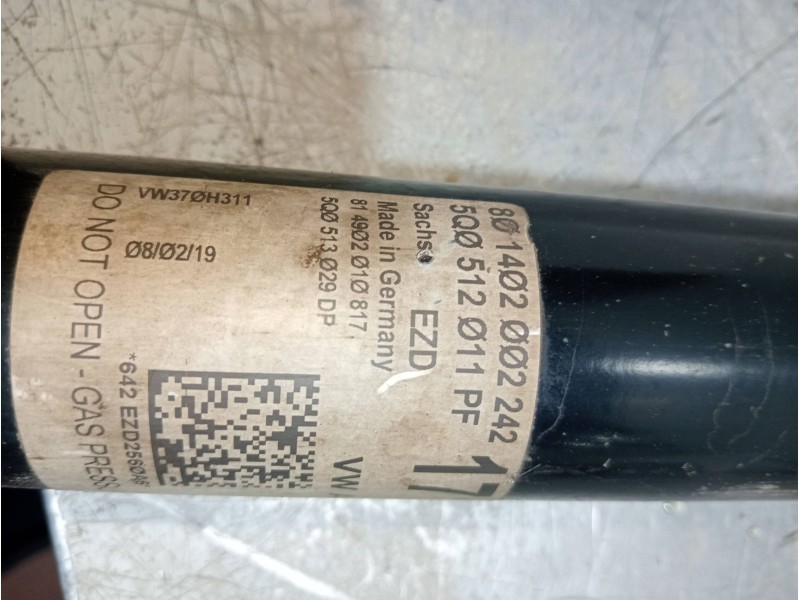 Recambio de amortiguador trasero derecho para volkswagen golf vii lim. (bq1) advance referencia OEM IAM 5Q0512011PF 801402002242