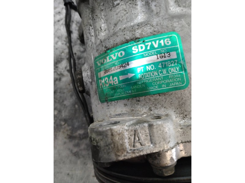 Recambio de compresor aire acondicionado para volvo serie 460 2.0i glt referencia OEM IAM SD7V161013 2891209424 