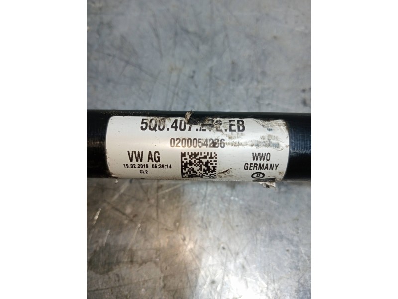 Recambio de transmision delantera derecha para volkswagen golf vii lim. (bq1) advance referencia OEM IAM 5Q0407272EB  