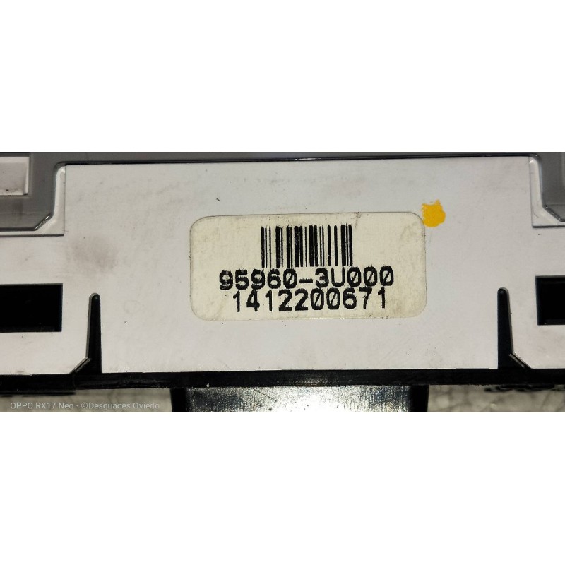 Recambio de modulo electronico para kia sportage drive 4x2 referencia OEM IAM 959603U000  