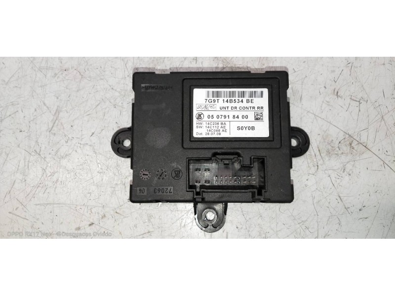 Recambio de modulo electronico para ford galaxy (ca1) titanium referencia OEM IAM 7G9T14B534BE 0507918400 