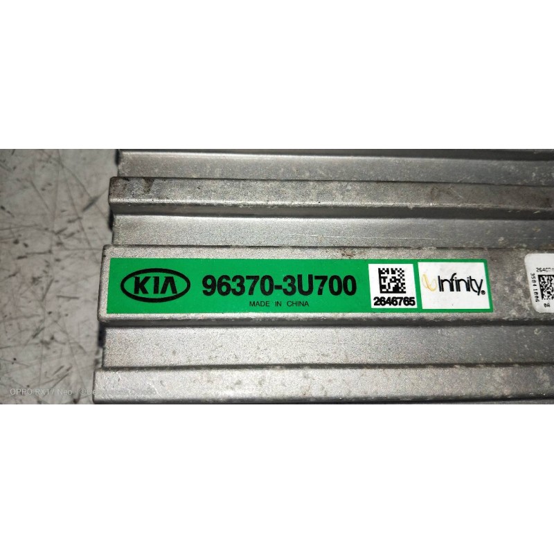 Recambio de modulo electronico para kia sportage drive 4x2 referencia OEM IAM 963703U700  