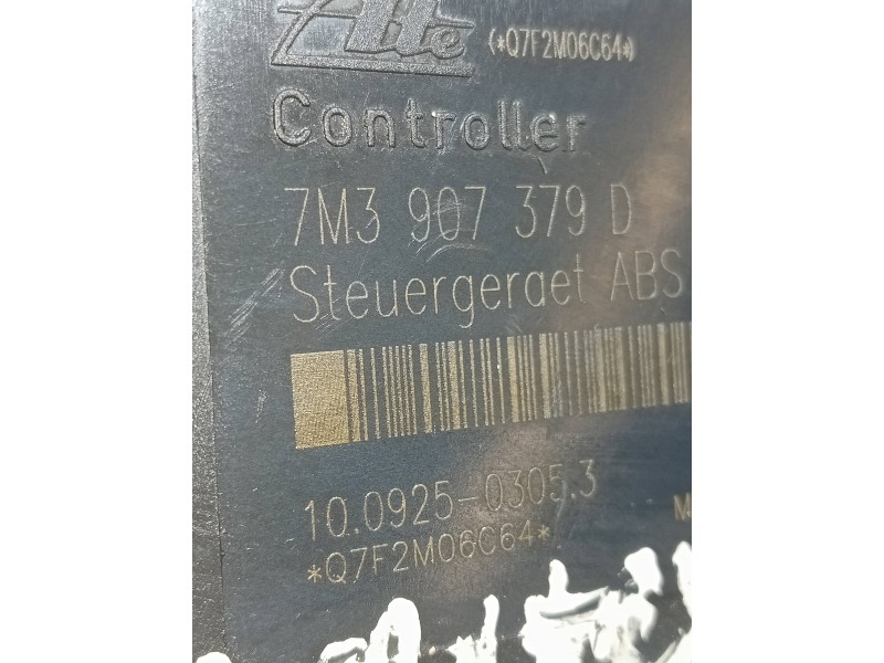 Recambio de abs para volkswagen sharan (7m6/7m9) comfortline referencia OEM IAM 10092503053 7M3907379D 10020403654