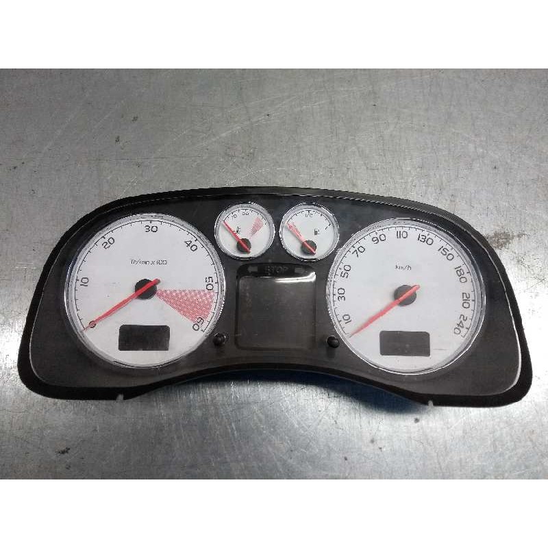 Recambio de cuadro instrumentos para peugeot 307 break / sw (s1) 1.6 hdi referencia OEM IAM P9661323180 E01 NS6067604W