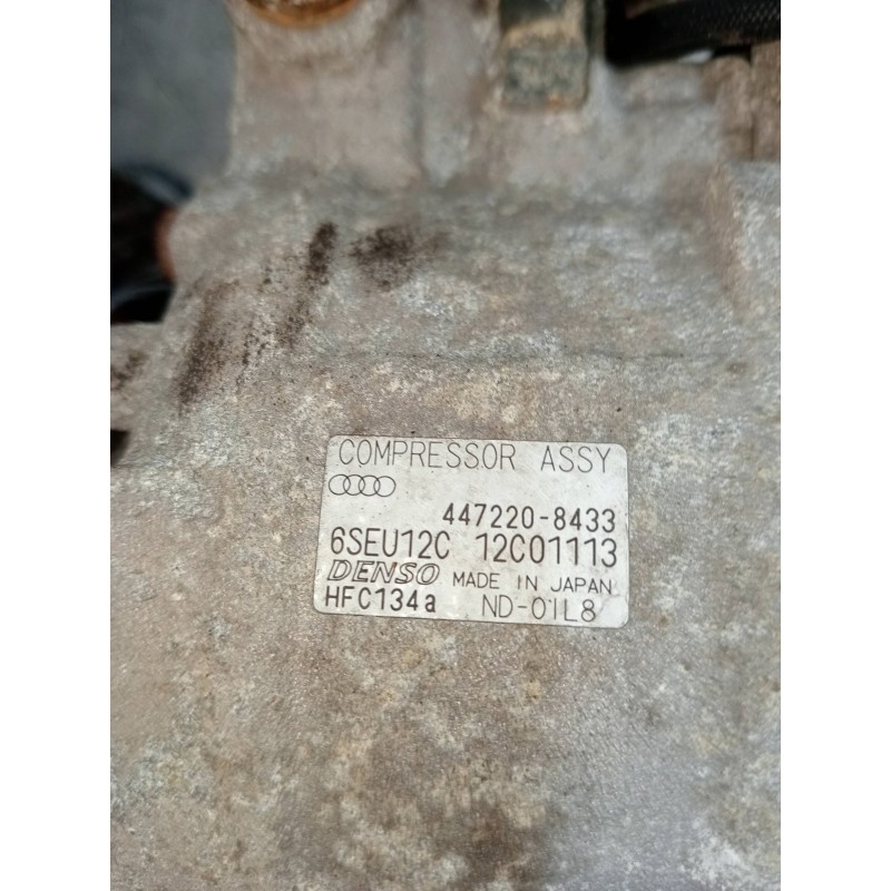 Recambio de compresor aire acondicionado para audi a4 avant (8e) 2.5 tdi (114kw) referencia OEM IAM 4472208433  