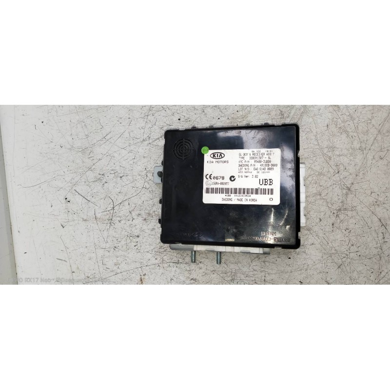 Recambio de modulo electronico para kia sportage drive 4x2 referencia OEM IAM 954003UBB0 49188BB000 