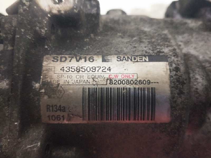 Recambio de compresor aire acondicionado para dacia logan laureate referencia OEM IAM SD7V161061 8200802609 1061