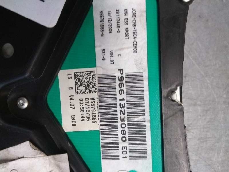 Recambio de cuadro instrumentos para peugeot 307 (s1) 1.6 16v cat referencia OEM IAM P9661323080 E01 NS5781865W Recambio de cuadro instrumentos para peugeot 307 (s1) 1.6 16v cat referencia OEM IAM P9661323080 E01 NS5781865W