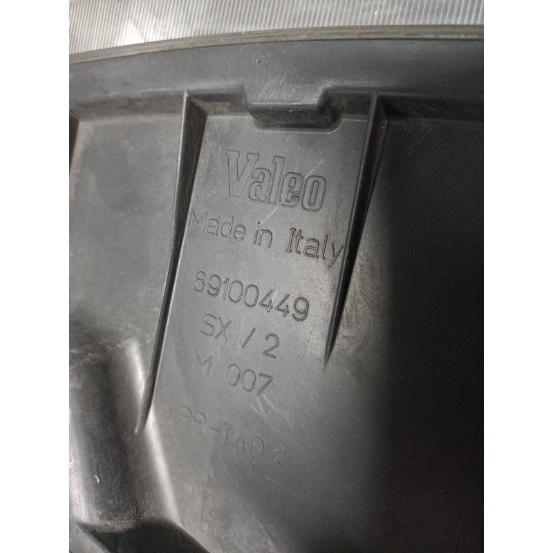 Recambio de faro izquierdo para fiat punto berlina (188) 1.2 8v elx (i) referencia OEM IAM 89100449  