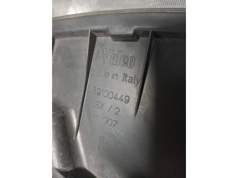 Recambio de faro izquierdo para fiat punto berlina (188) 1.2 8v elx (i) referencia OEM IAM 89100449  