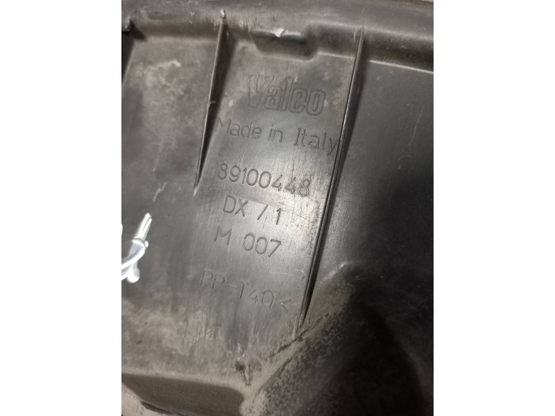 Recambio de faro derecho para fiat punto berlina (188) 1.2 8v elx (i) referencia OEM IAM 89100448  