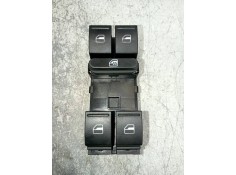Recambio de mando elevalunas delantero izquierdo para seat leon (1p1) reference referencia OEM IAM 1P1867171A 156023122 5P