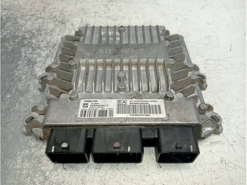 Recambio de centralita motor uce para citroen c3 hdi 70 furio referencia OEM IAM 5WS40285CT SW9660300280 