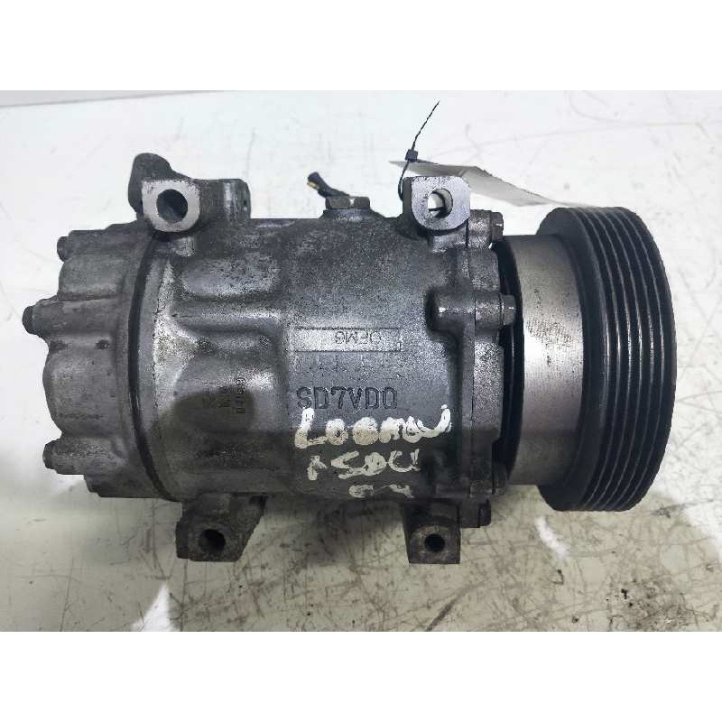 Recambio de compresor aire acondicionado para dacia logan 1.5 dci diesel cat referencia OEM IAM SD7V161061 82200802609 1061