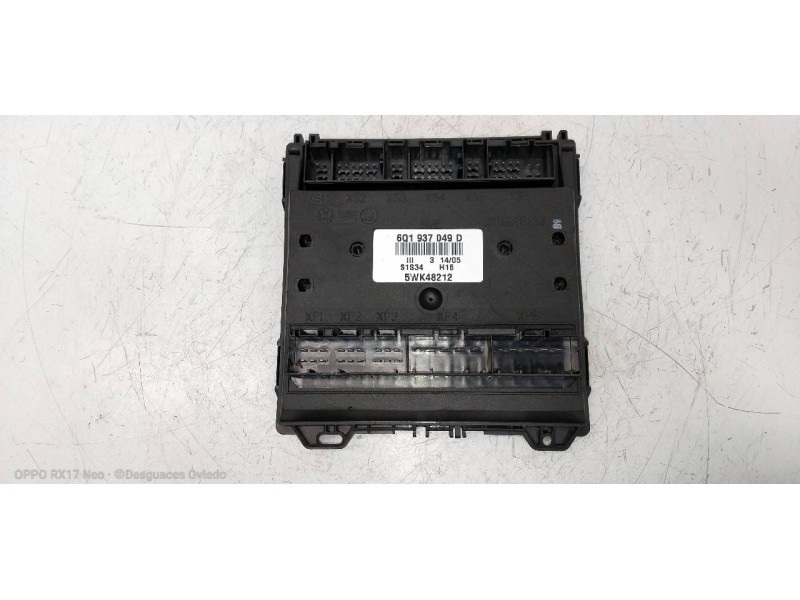 Recambio de modulo electronico para volkswagen fox (5z1) básico referencia OEM IAM 6Q1937049D 5WK48212 