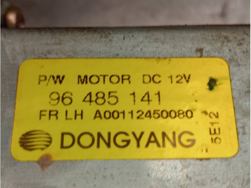 Recambio de elevalunas delantero izquierdo para chevrolet matiz s referencia OEM IAM 96485141  