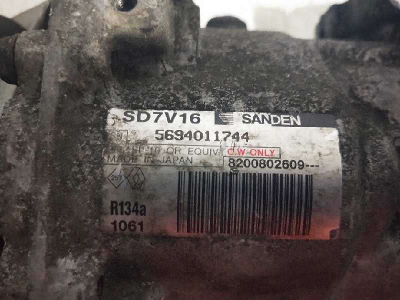 Recambio de compresor aire acondicionado para dacia logan 1.5 dci diesel cat referencia OEM IAM SD7V161061 82200802609 1061