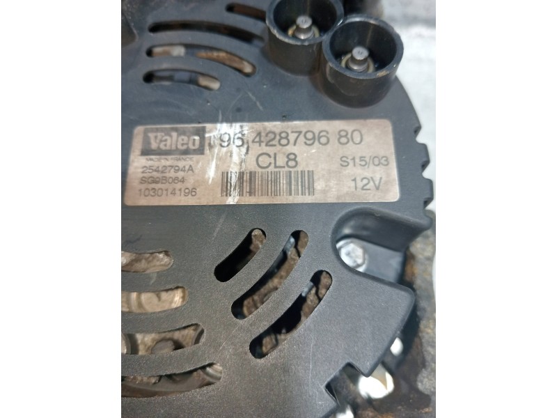 Recambio de alternador para citroen c3 pluriel 1.6 16v sensodrive referencia OEM IAM 9642879680  