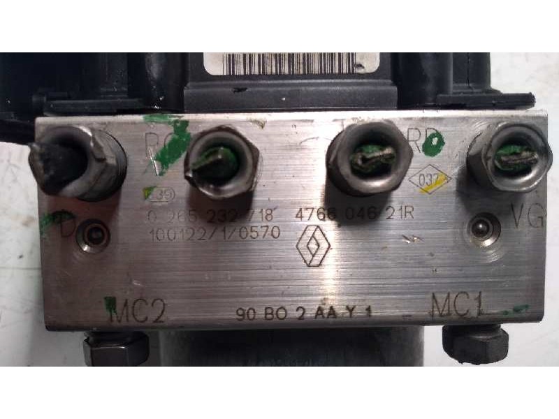 Recambio de abs para dacia sandero 1.2 16v cat referencia OEM IAM 0265232718 0265801018 476604621R