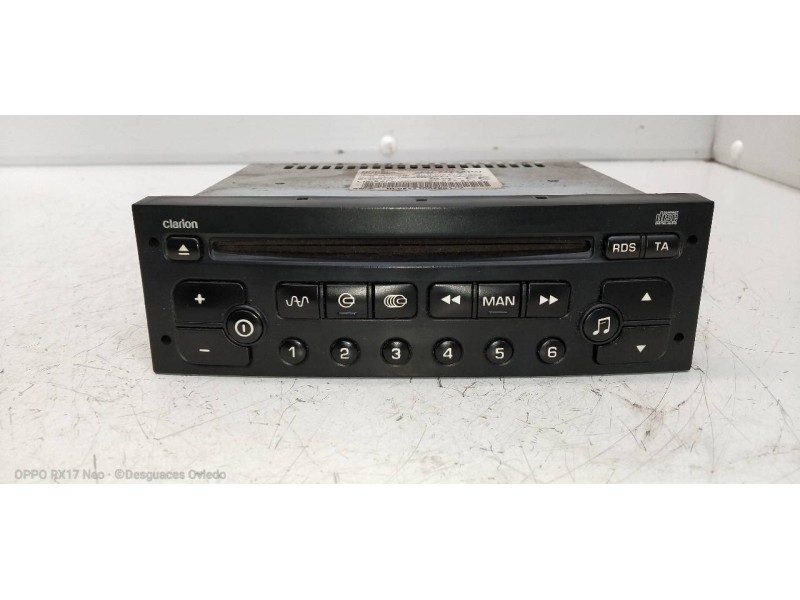 Recambio de sistema audio / radio cd para citroen c3 pluriel 1.6 16v sensodrive referencia OEM IAM 96488011XT PU2471AG 