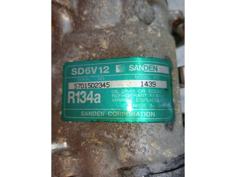 Recambio de compresor aire acondicionado para citroen c3 pluriel 1.6 16v sensodrive referencia OEM IAM SD6V121439  