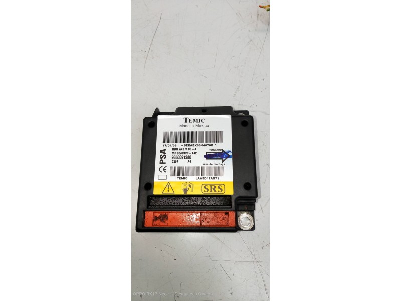 Recambio de kit airbag para citroen c3 pluriel 1.6 16v sensodrive referencia OEM IAM   