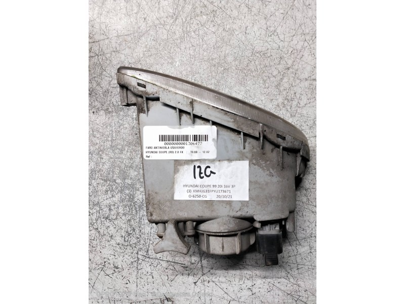 Recambio de faro antiniebla izquierdo para hyundai coupe (rd) 2.0 fx referencia OEM IAM   