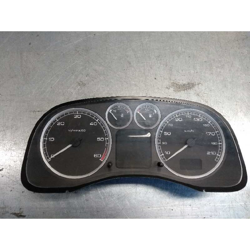 Recambio de cuadro instrumentos para peugeot 307 (s1) 2.0 hdi fap cat referencia OEM IAM P9636708880 E05 NS04549310