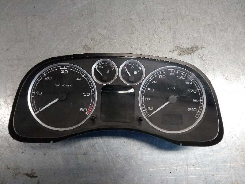 Recambio de cuadro instrumentos para peugeot 307 berlina (s2) 1.6 hdi cat (9hz / dv6ted4) referencia OEM IAM P9655476580 G00 NS6