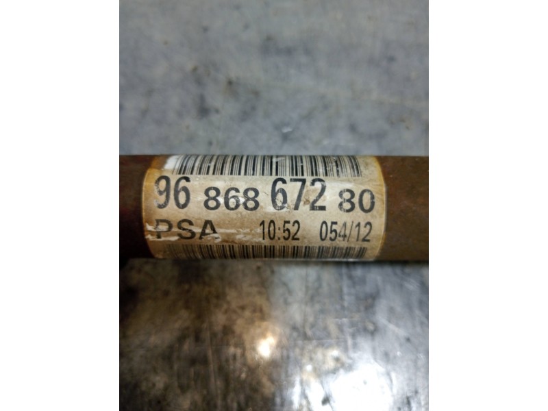 Recambio de transmision delantera izquierda para peugeot 508 allure referencia OEM IAM 9686867280  