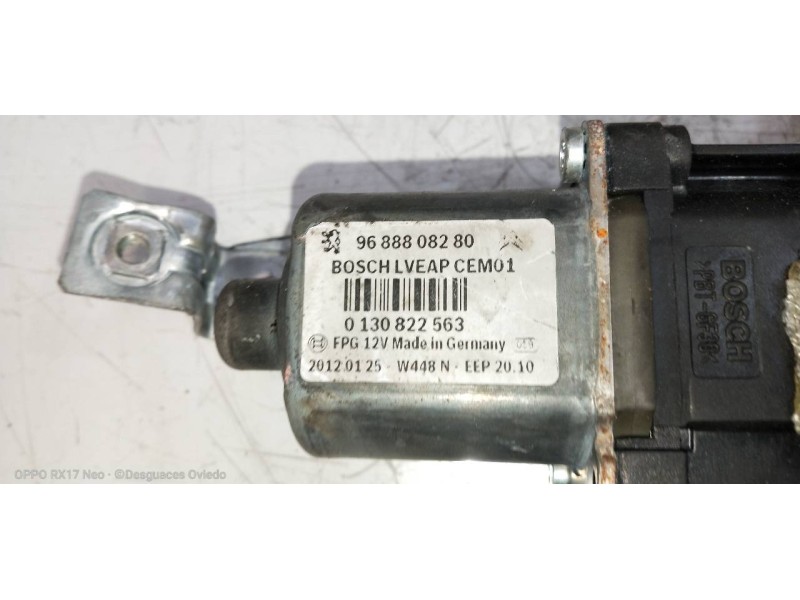 Recambio de elevalunas delantero izquierdo para peugeot 508 allure referencia OEM IAM   4P
