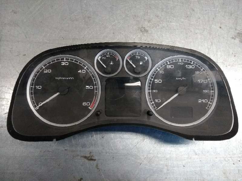 Recambio de cuadro instrumentos para peugeot 307 (s1) 2.0 hdi fap cat referencia OEM IAM P9651299680 C00 NS54976768