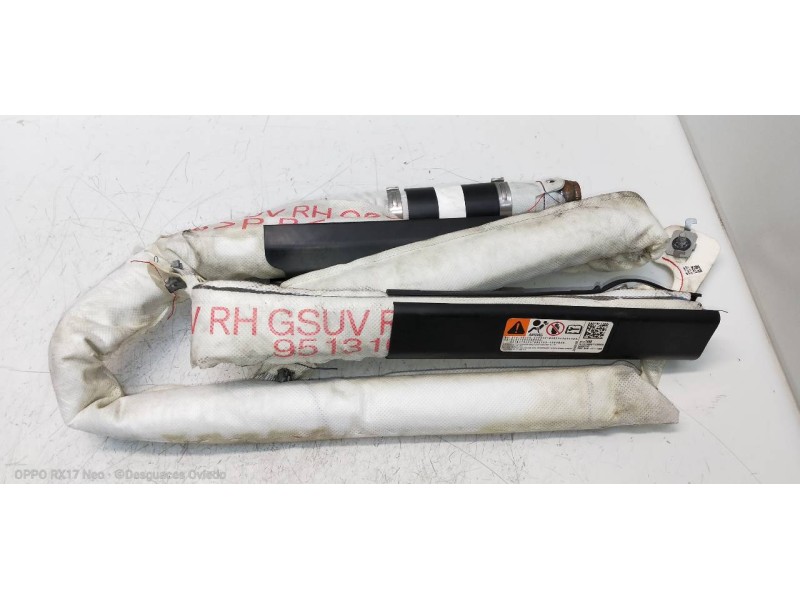 Recambio de airbag cortina delantero derecho para opel mokka edition referencia OEM IAM 95131688 544663743 