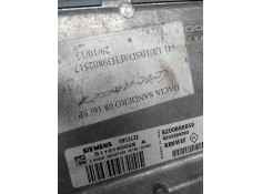 Recambio de centralita motor uce para dacia sandero 1.6 cat referencia OEM IAM S110140025A 8200856659 EMS3132 2